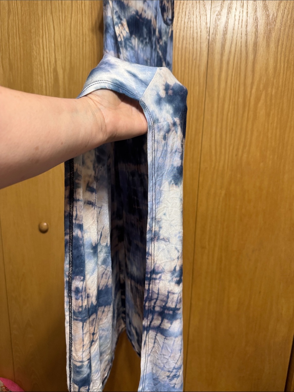 Sweet Lovely Blue Tie-Dye Maxi Dress - Picture 4 of 6